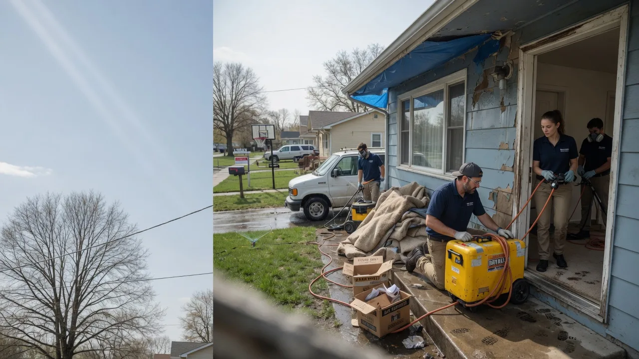 Basement Flood Cleanup in Menlo, IA near me